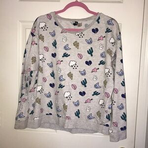 Very cute lightweight sweatshirt size XL